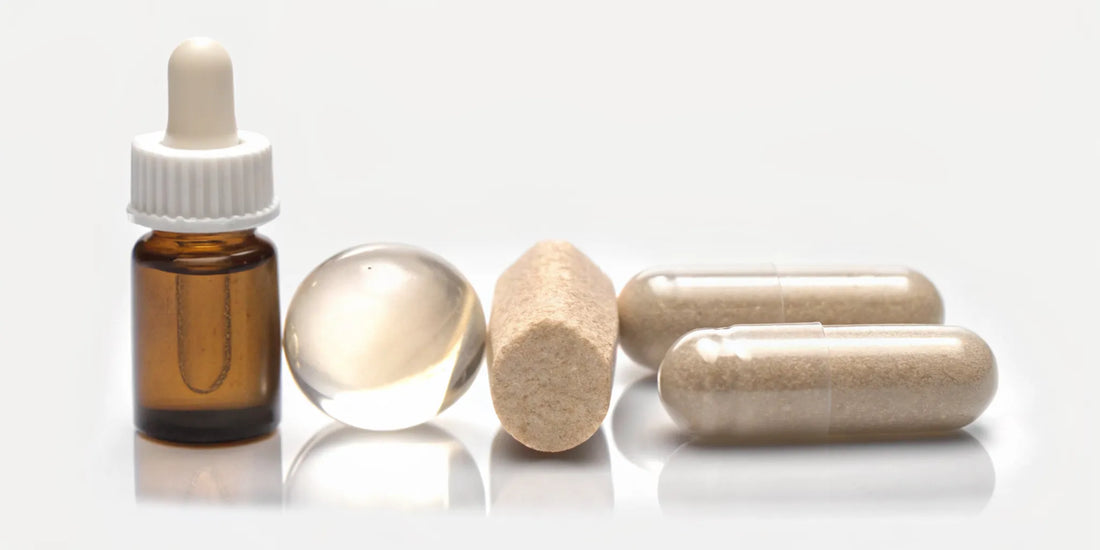 Fast-acting supplements in various forms to help quickly reduce bloating.