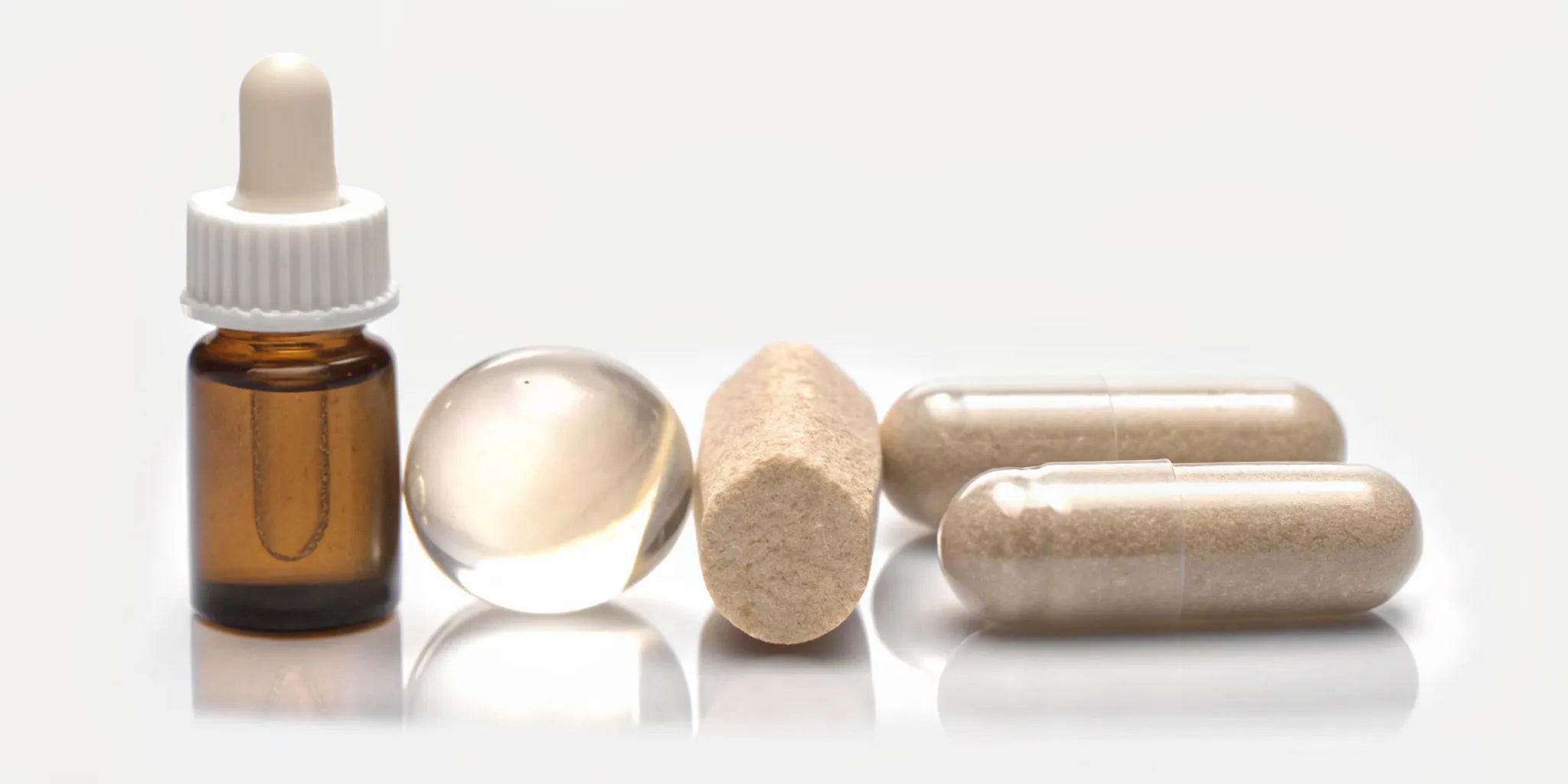 Fast-acting supplements in various forms to help quickly reduce bloating.