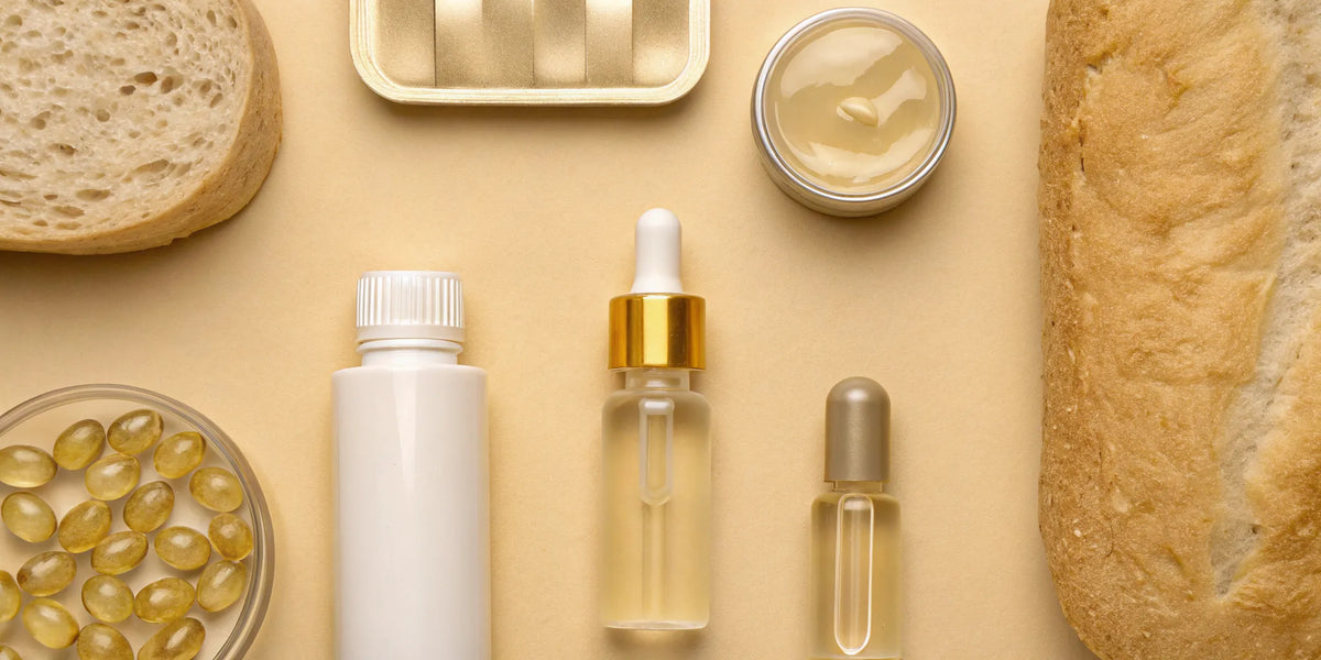 A variety of the best supplements for a sensitive stomach and bloating.