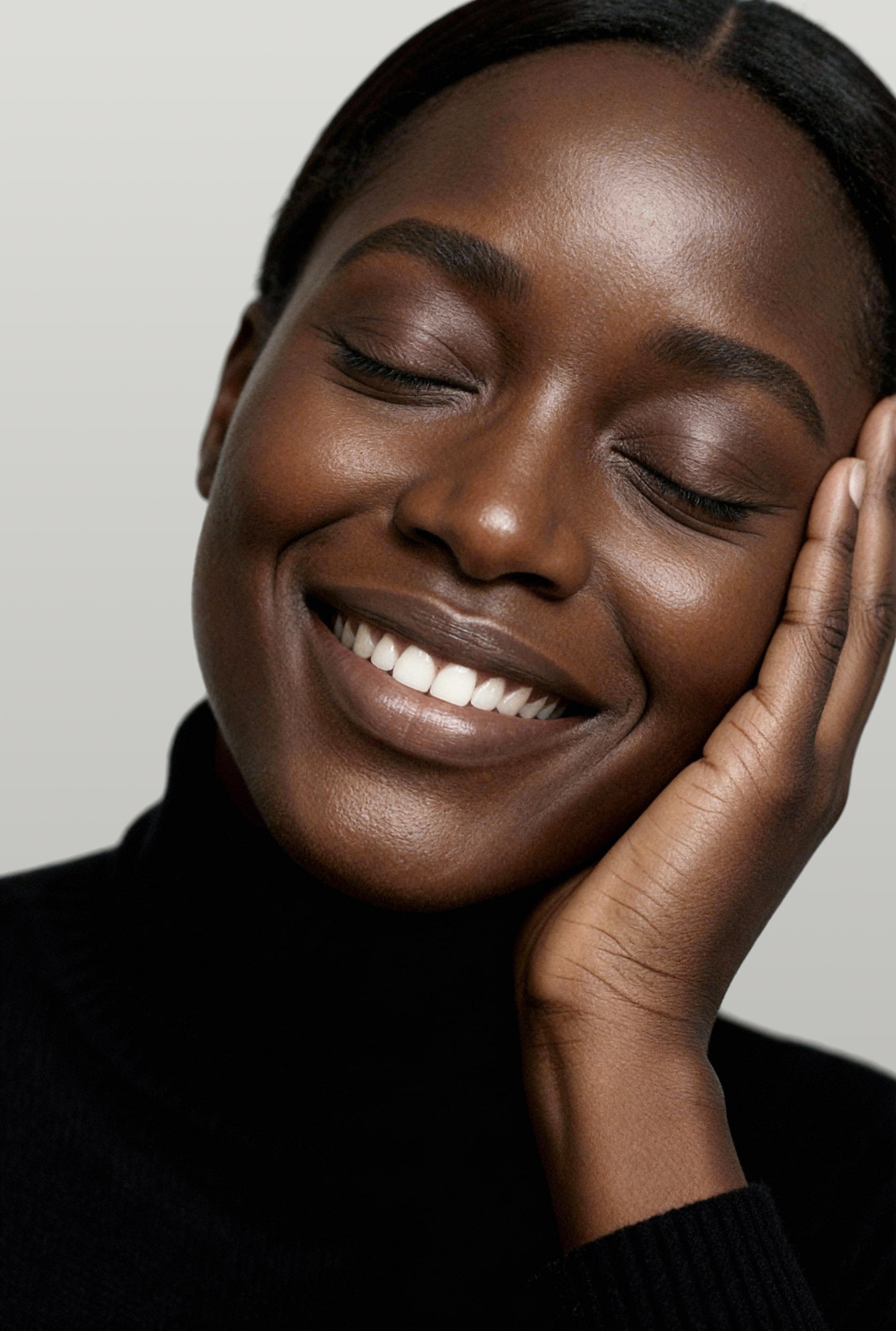 gut health and mood - woman in a good mood