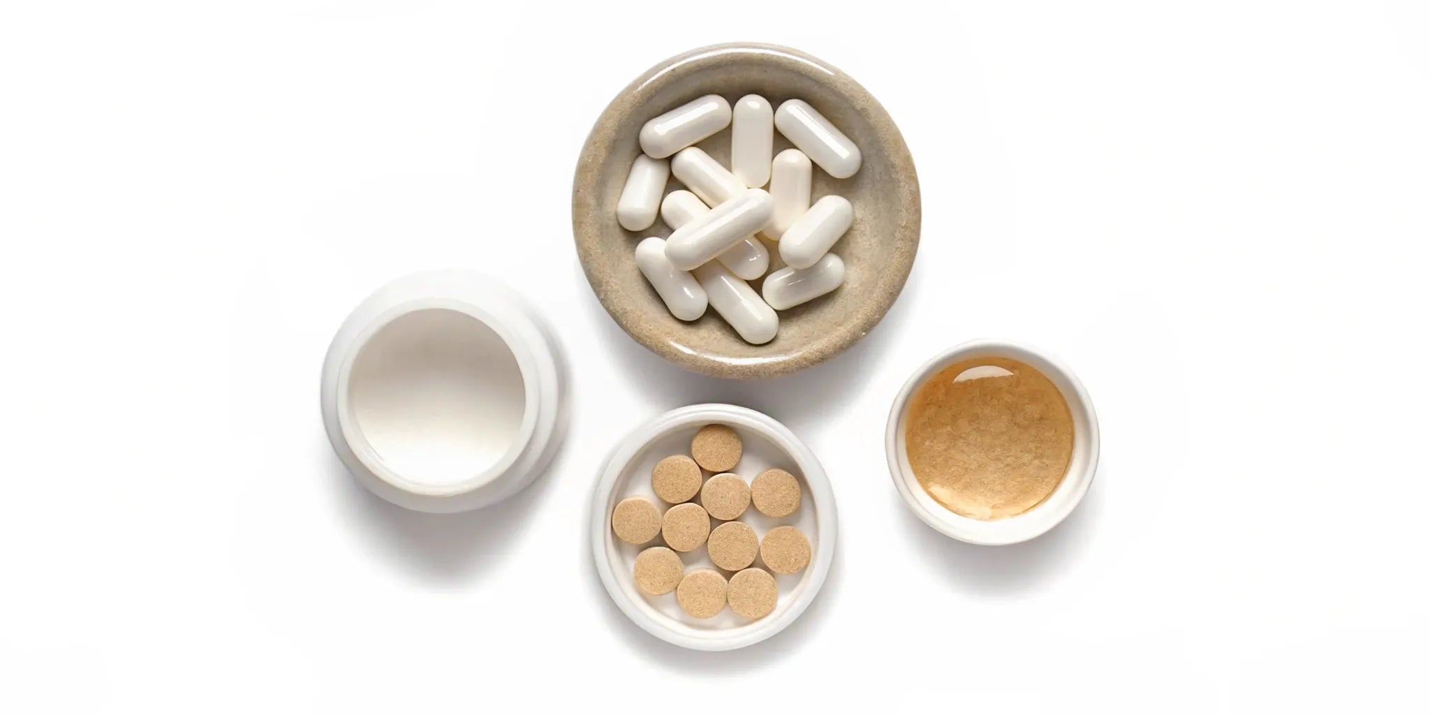 Capsule, tablet, and powder supplements for irregular bowel movements.