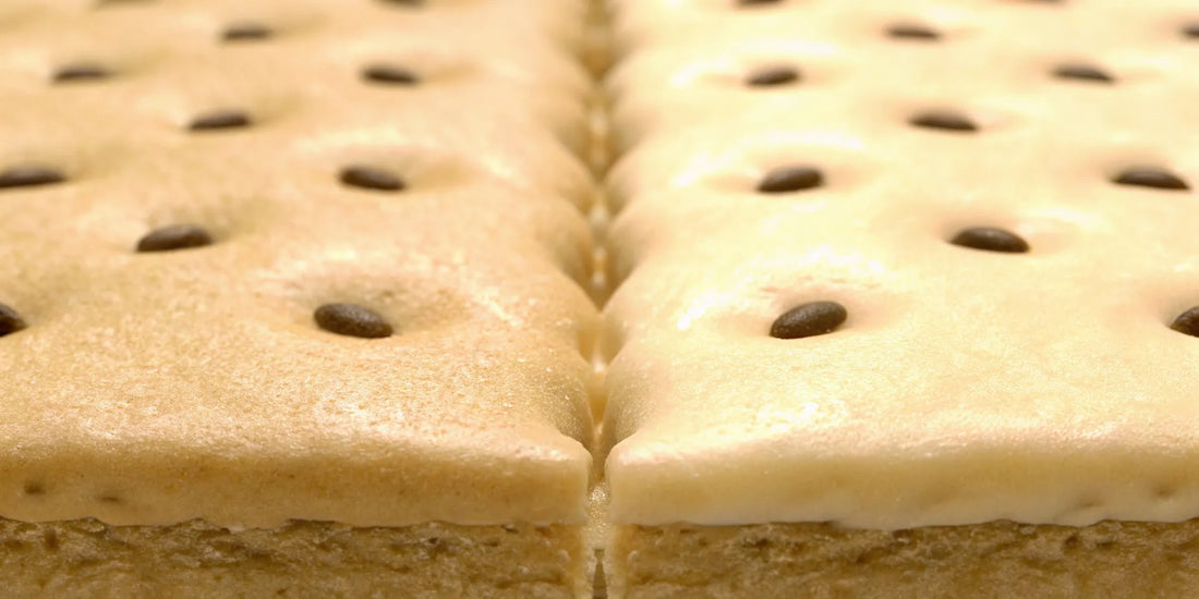 A slice of bread with a tight structure, showing how postbiotics for gut barrier stop leaks.