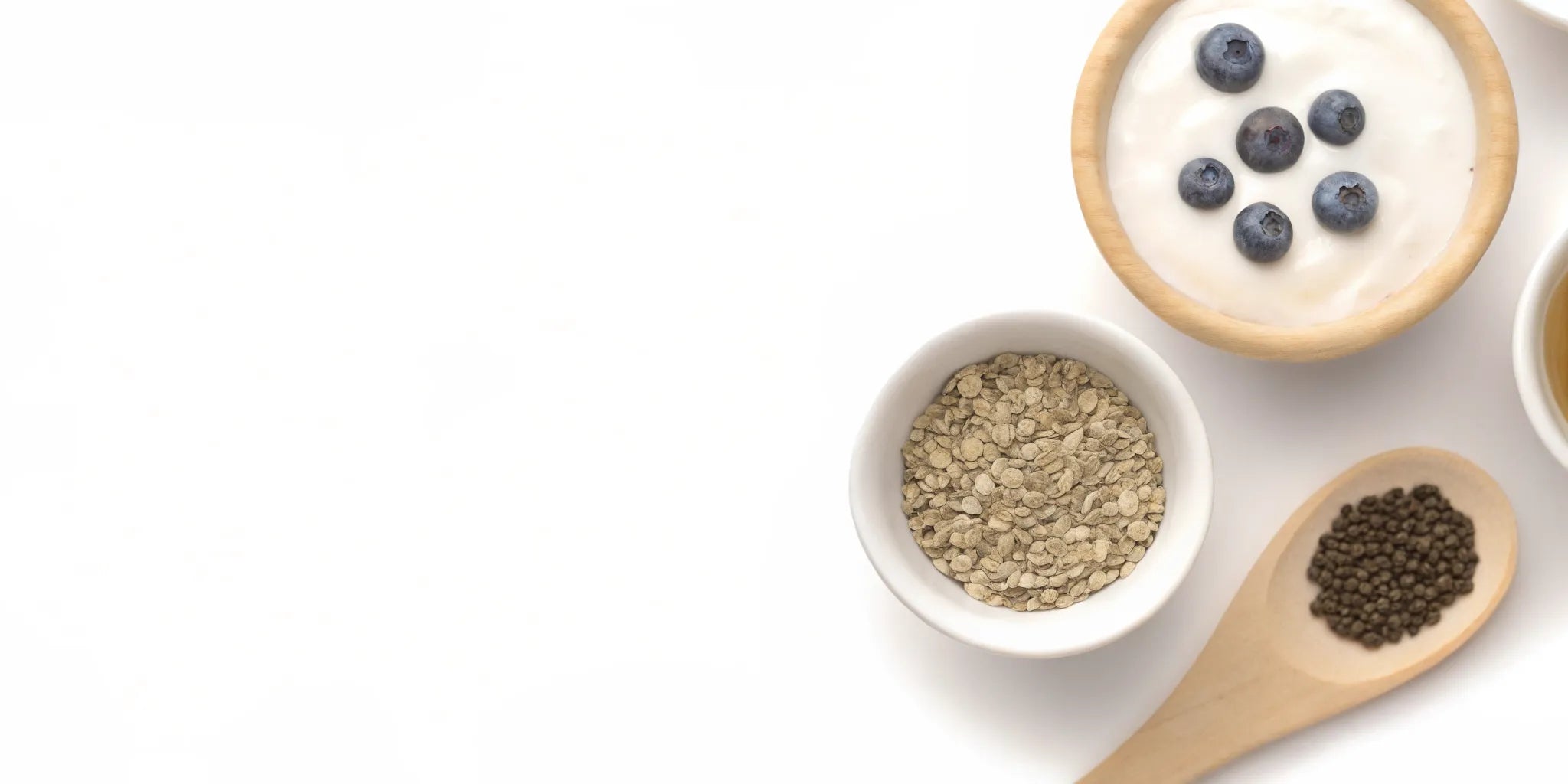 How to fix bad gut health with yogurt, blueberries, oats, seeds, and honey.