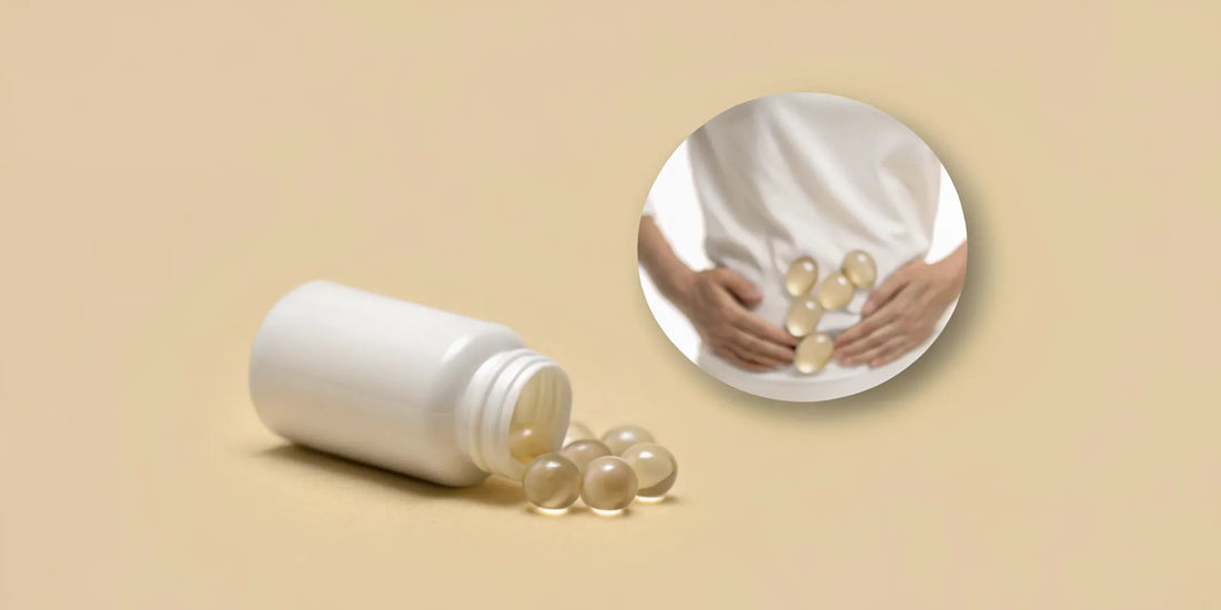 Postbiotics capsules providing relief for diarrhea by supporting gut health.