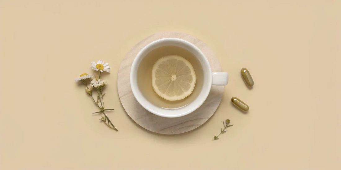 Natural remedies for mood swings and irritability, including herbal tea and supplements.
