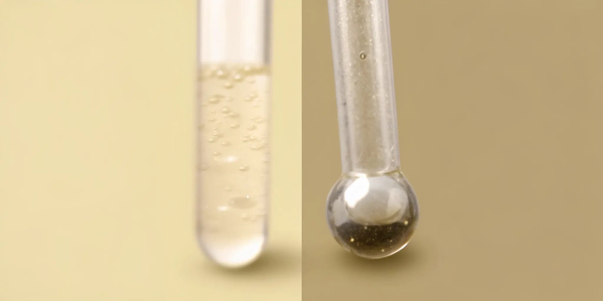 Postbiotics vs. live bacteria in test tubes, a comparison for less bloating and gas.