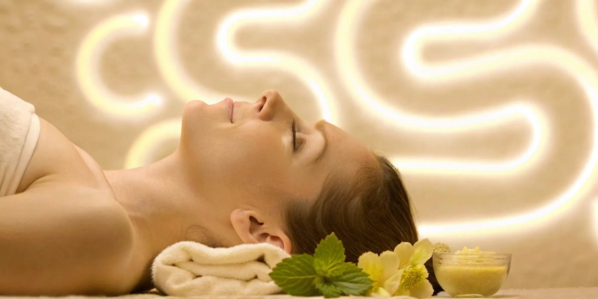 Guide to supplements that calm the nervous system beside botanicals in a calm wellness scene
