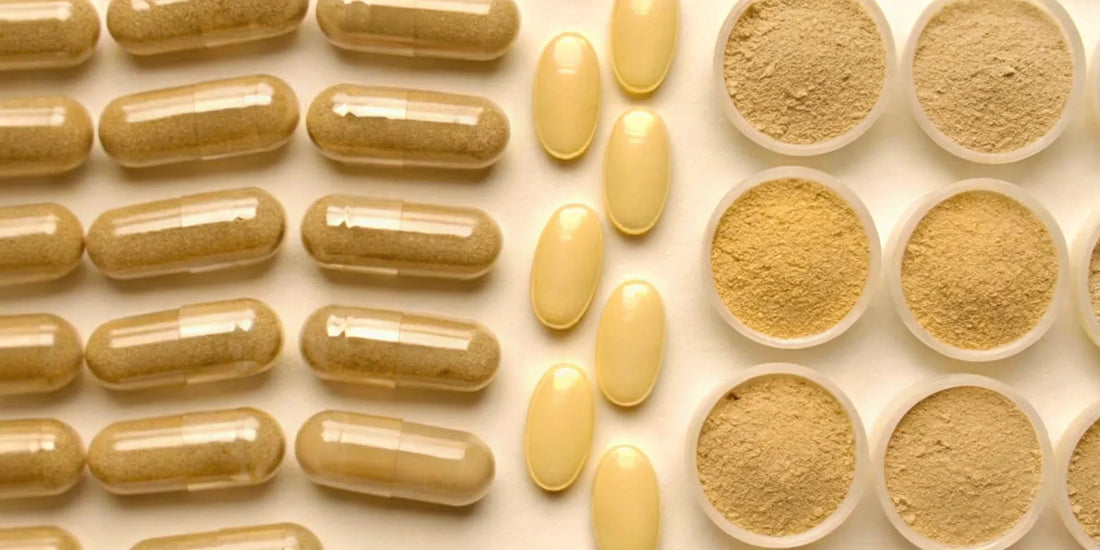 The 5 best supplements for women's gut health in capsule and powder form.